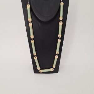 Collar largo Teo gris